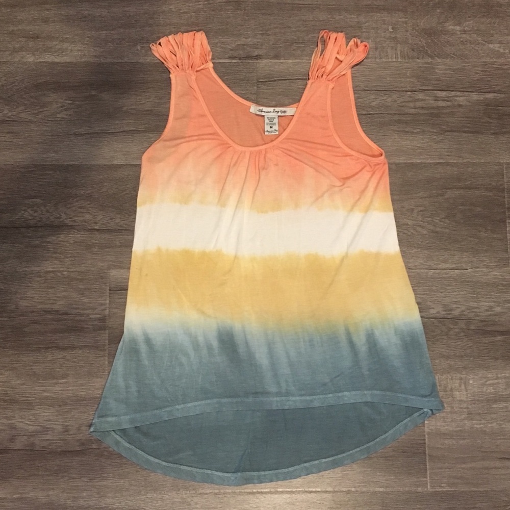 American Rag ombré tie-dye style tanktop - Picture 2 of 8